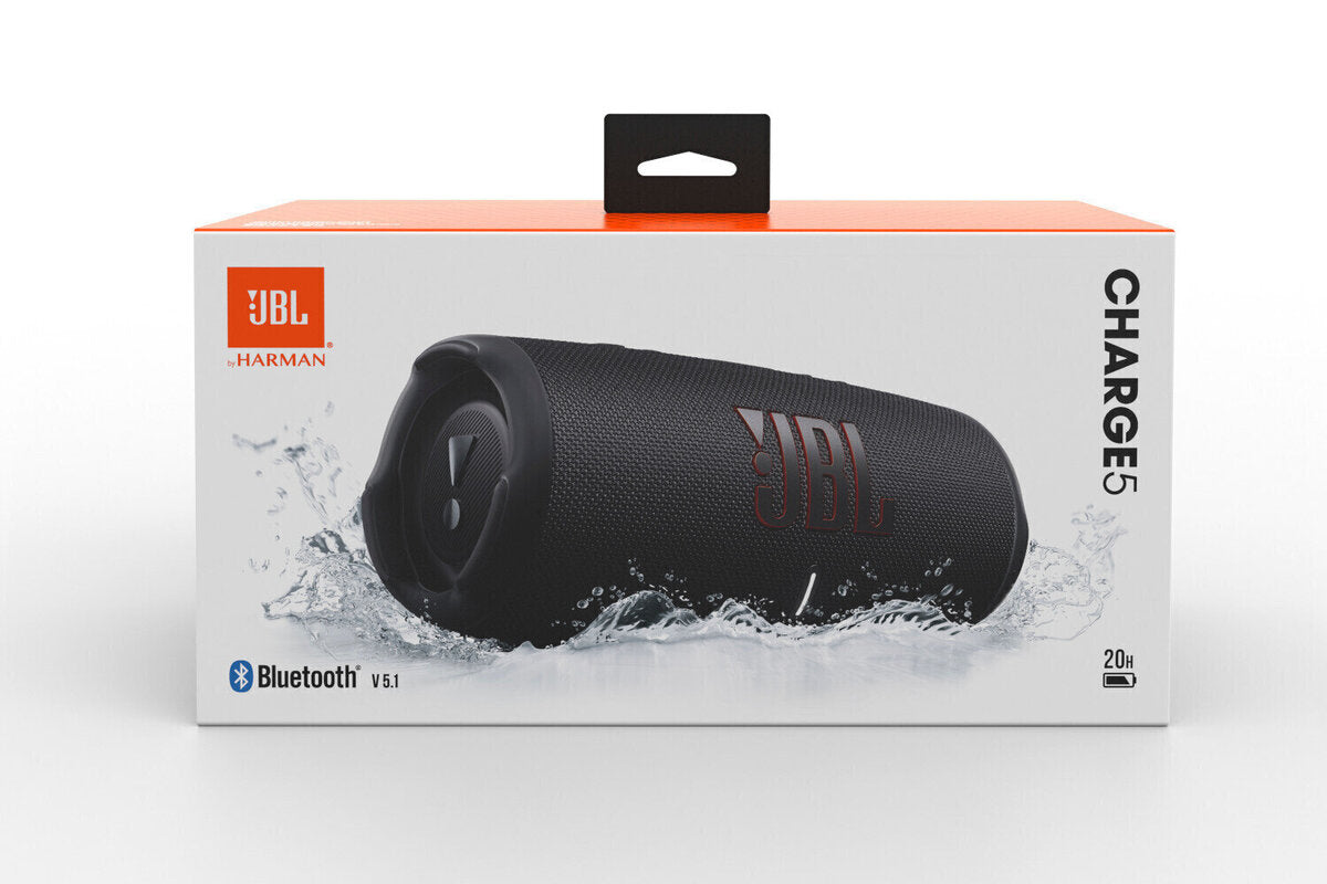 Boxa portabila JBL Charge 5, Bluetooth, Pro Sound, IP67, PartyBoost, Powerbank, Negru - iSTYLE RO