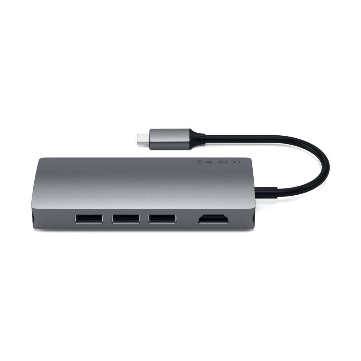 Docking station Satechi Aluminum TYPE-C Multi-Port, Space Grey - iSTYLE RO