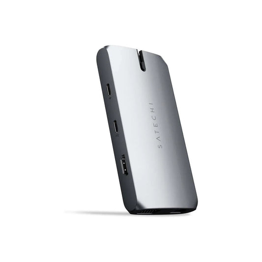 Adaptor multiport Satechi USB-C on-the-go, Space Grey - iSTYLE RO