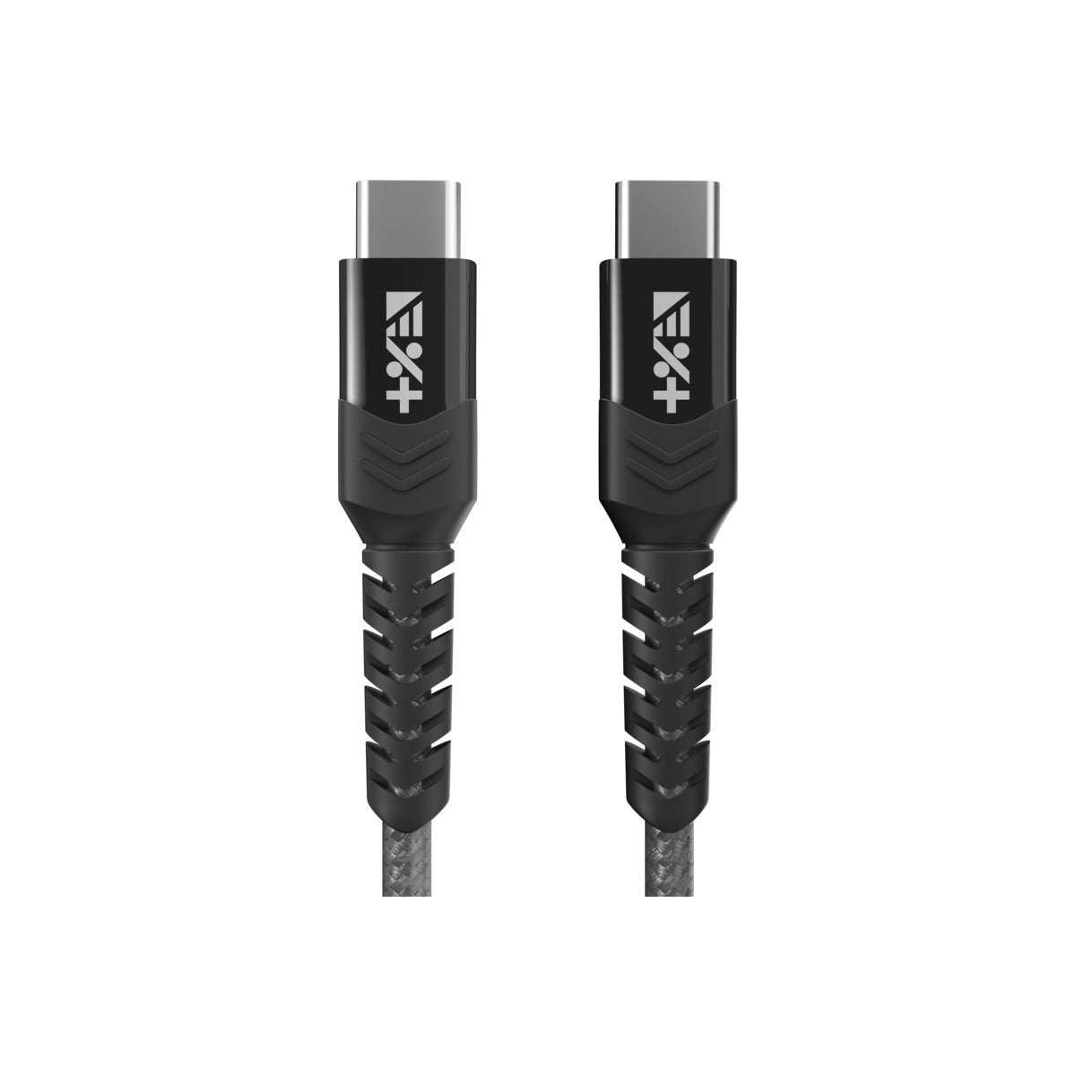 Cablu de date NEXT ONE Braided USB-C la USB-C, Space Grey - iSTYLE RO