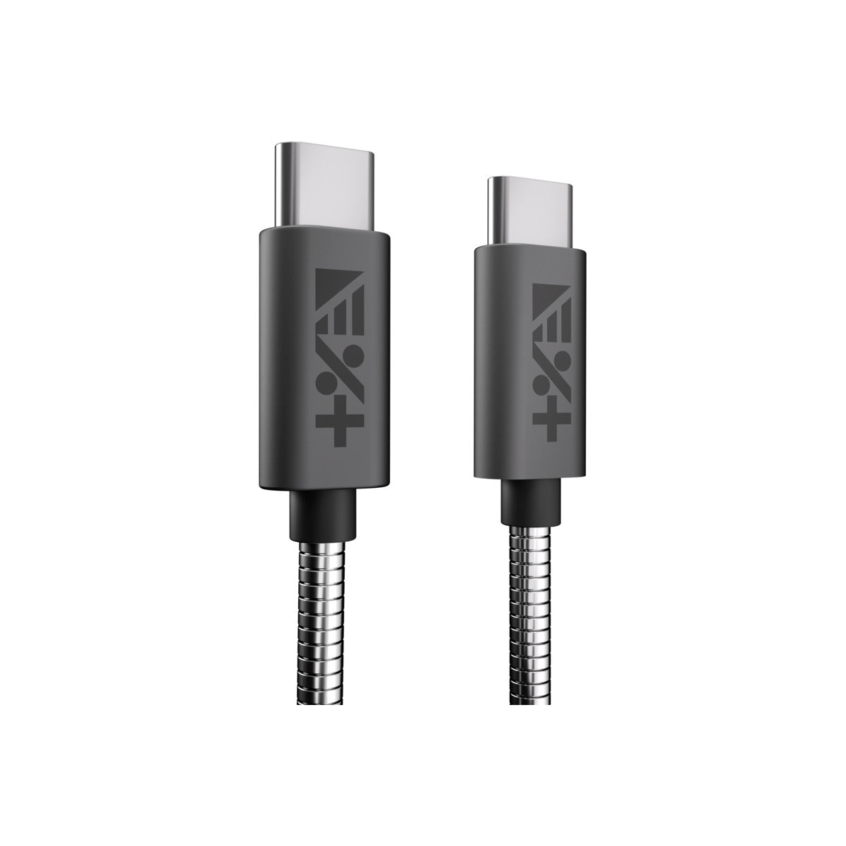 Cablu de date NEXT ONE Metalic USB-C la USB-C, Space Grey - iSTYLE RO