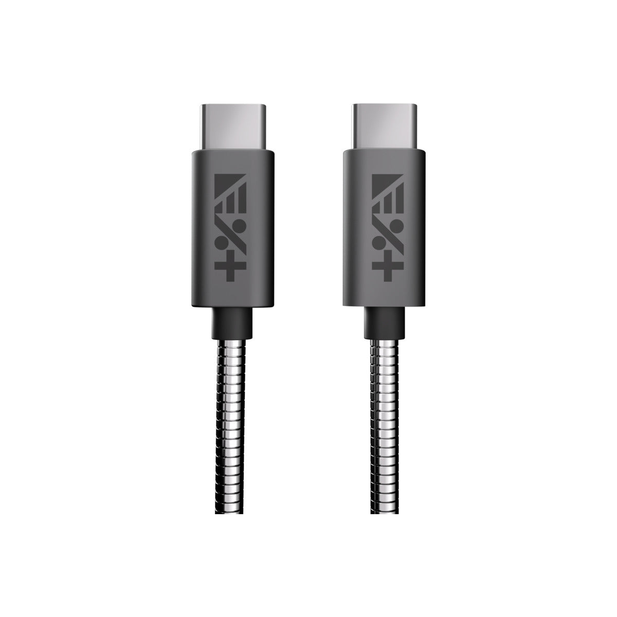 Cablu de date NEXT ONE Metalic USB-C la USB-C, Space Grey - iSTYLE RO