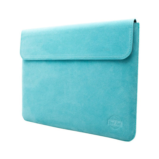 Husa de protectie REDANT pentru MacBook Air 13 M2, Piele, Turcoaz - iSTYLE RO