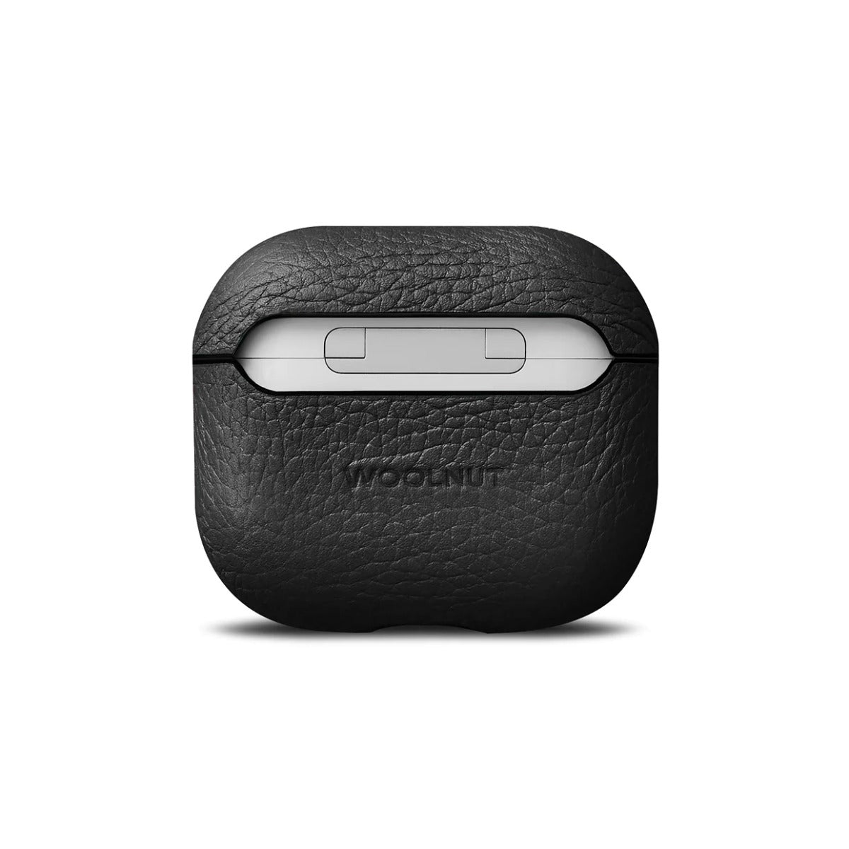 Husa de protectie Woolnut pentru AirPods (gen.3), Piele, Negru - iSTYLE RO