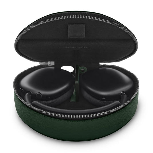 Husa de protectie Woolnut pentru AirPods Max, Piele, Verde - iSTYLE RO