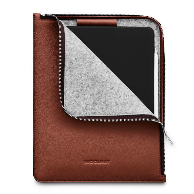 Husa de protectie Woolnut Folio pentru iPad Pro & Air 11", Cognac - iSTYLE RO