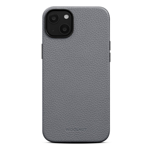 Husa de protectie Woolnut pentru iPhone 14 Plus, Piele, Gri - iSTYLE RO
