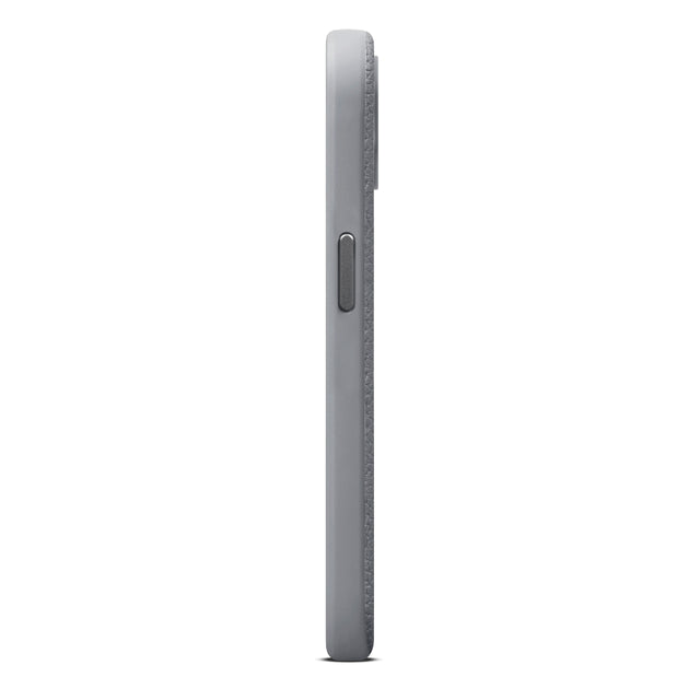Husa de protectie Woolnut cu MagSafe pentru iPhone 15 Plus, Piele, Gri - iSTYLE RO