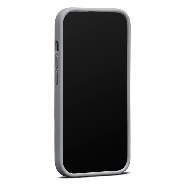 Husa de protectie Woolnut cu MagSafe pentru iPhone 15 Pro, Piele, Gri - iSTYLE RO