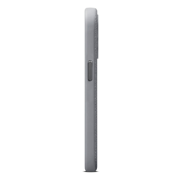 Husa de protectie Woolnut cu MagSafe pentru iPhone 15 Pro, Piele, Gri - iSTYLE RO