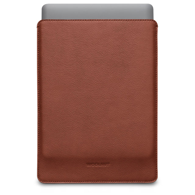 Husa de protectie Woolnut Sleeve pentru MacBook Pro 13" si MacBook Air 13", Piele, Cognac - iSTYLE RO