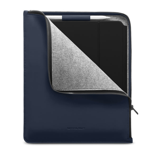 Husa de protectie Woolnut Coated pentru iPad Pro 13", Albastru - iSTYLE RO