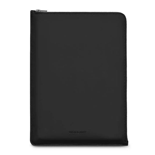 Husa de protectie Woolnut Coated pentru MacBook Pro (13" si 14"), MacBook Air 13", Negru - iSTYLE RO