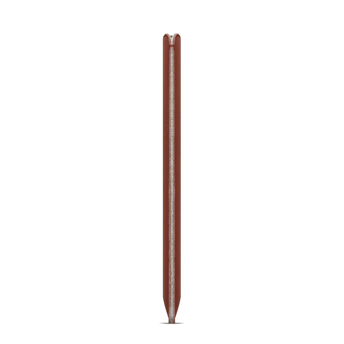 Husa de protectie Woolnut Sleeve pentru MacBook Pro 14", Piele, Cognac - iSTYLE RO