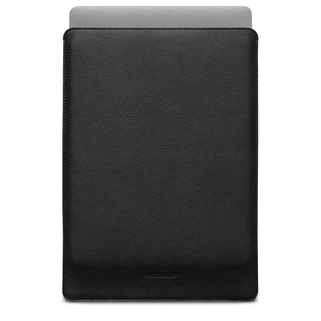 Husa de protectie Woolnut pentru MacBook Air 15", Piele, Negru - iSTYLE RO