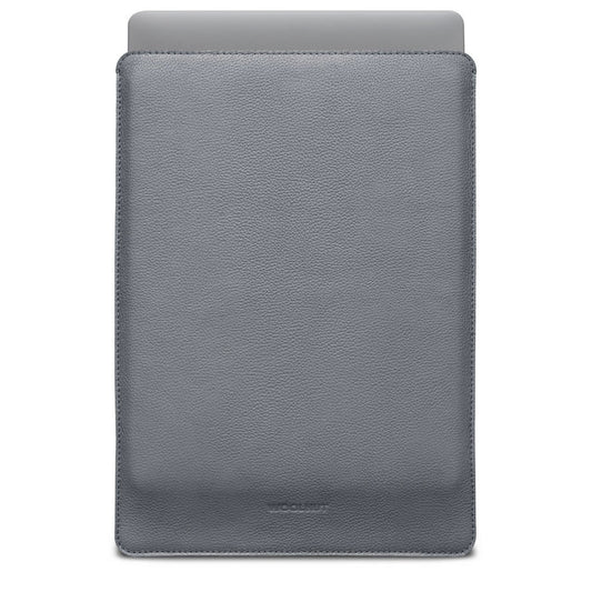 Husa de protectie Woolnut Sleeve pentru MacBook Pro 16", Piele, Gri - iSTYLE RO