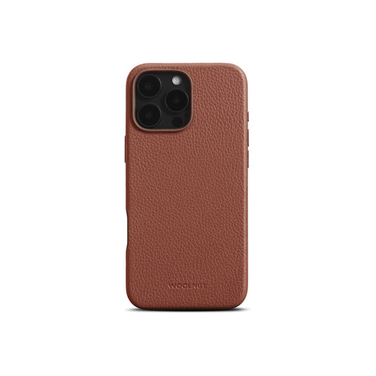 Husa de protectie Woolnut din piele pentru iPhone 16 Pro Max, Maro - iSTYLE RO