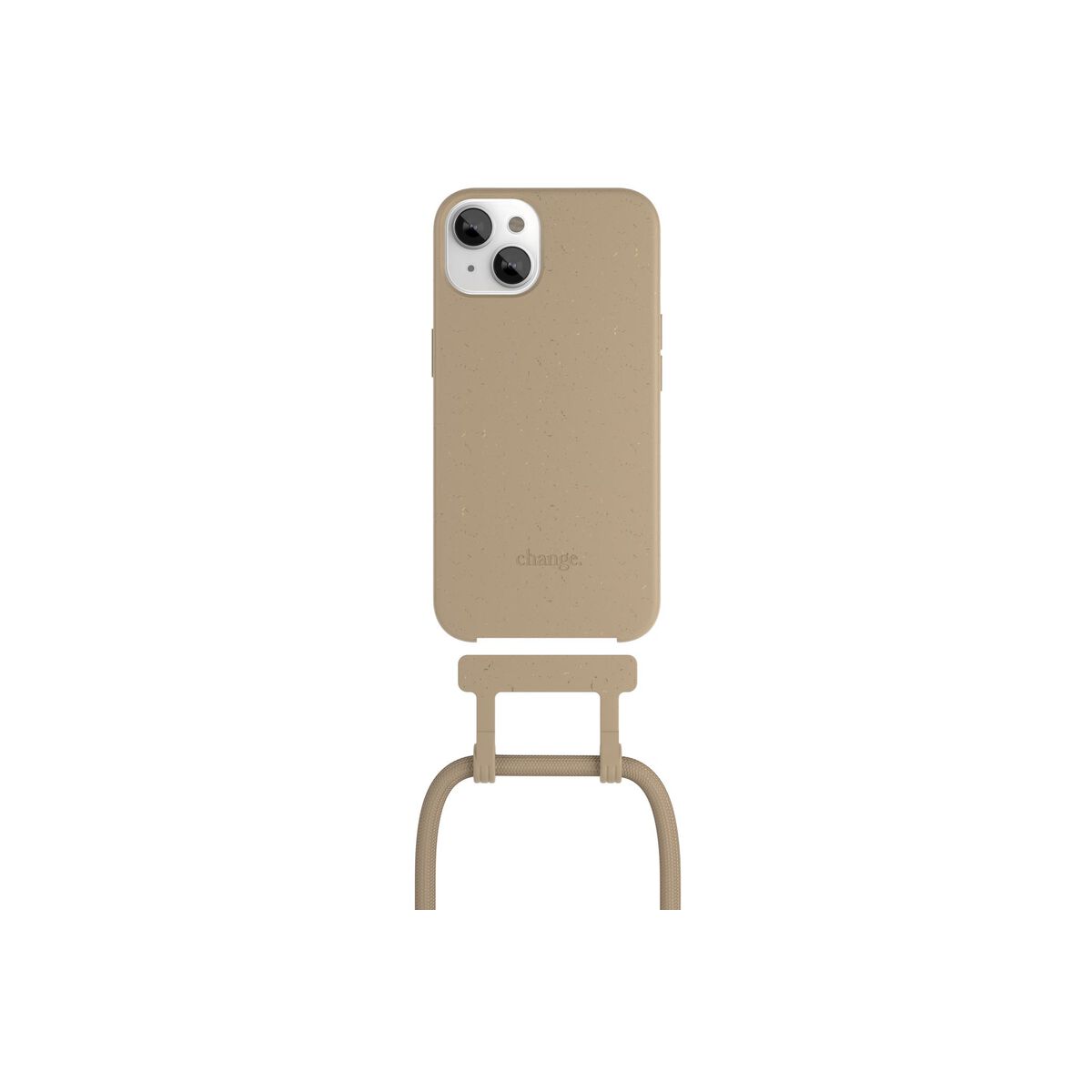 Husa de protectie Woodcessories Change Case pentru iPhone 14 Plus, Taupe - iSTYLE RO
