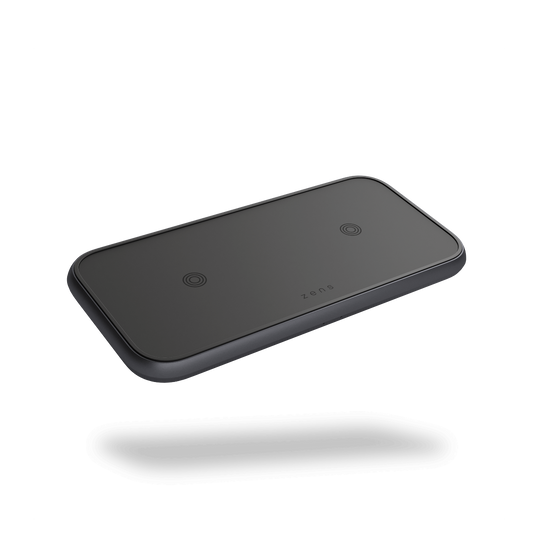 Incarcator wireless Zens Aluminium Series Dual, USB-C Charger, 30W, Qi, Negru - iSTYLE RO