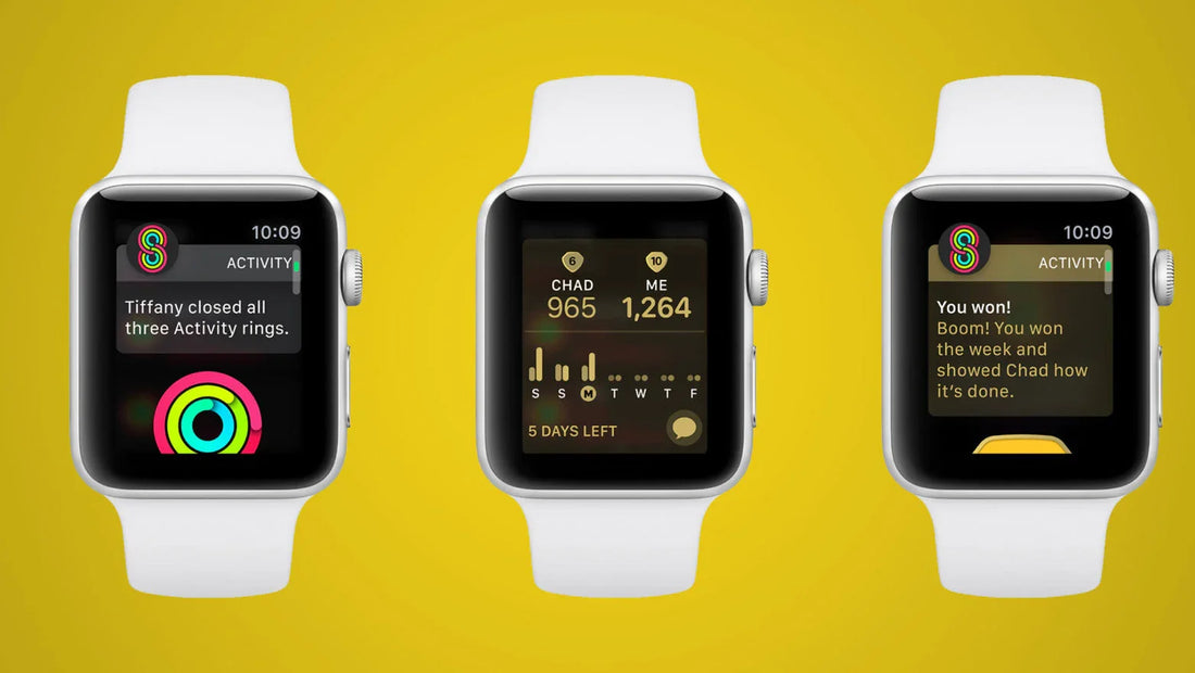 Provoca-ti prietenii si incepe un An Nou sportiv cu un Apple Watch