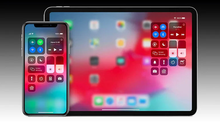 Personalizeaza functiile din Control Center