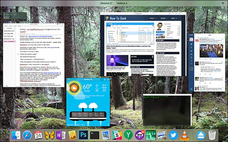 Afla cum poti utiliza desktop-uri multiple pe Mac