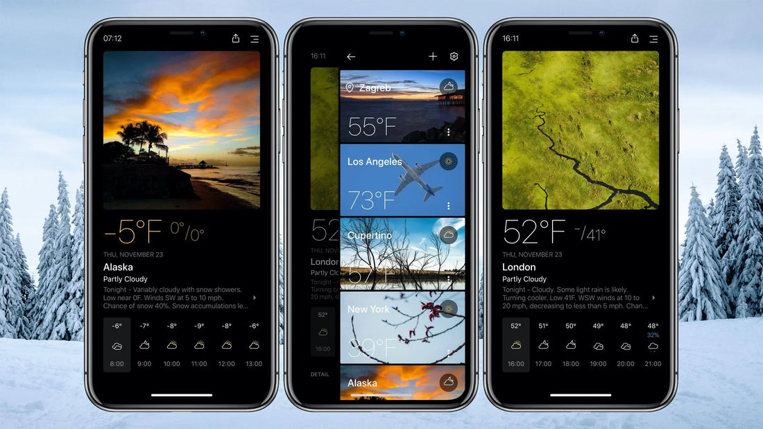 Today Weather face ca prognozele meteo locale sa arate fabulos