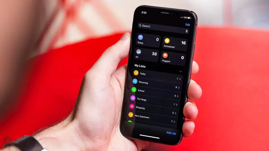 iOS 13: Aplicatia Reminders a fost restructurata