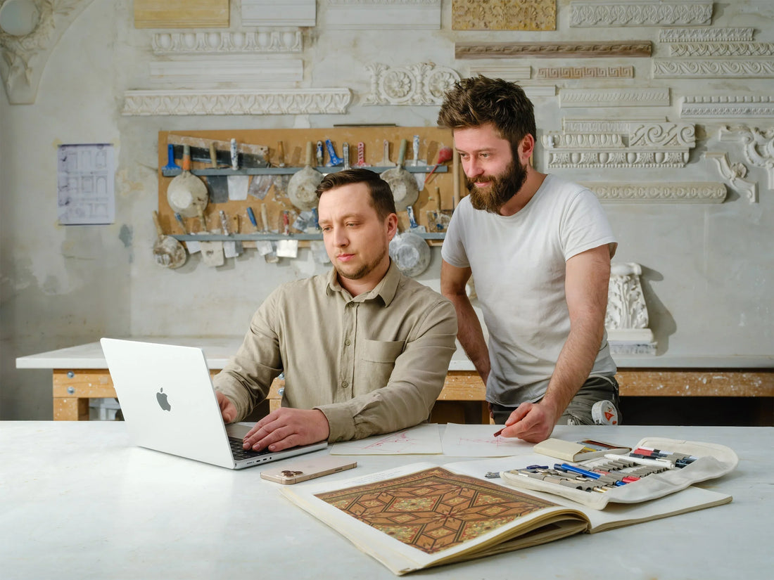 Maestru în stucatură, perfecționist și pasionat de tehnologie