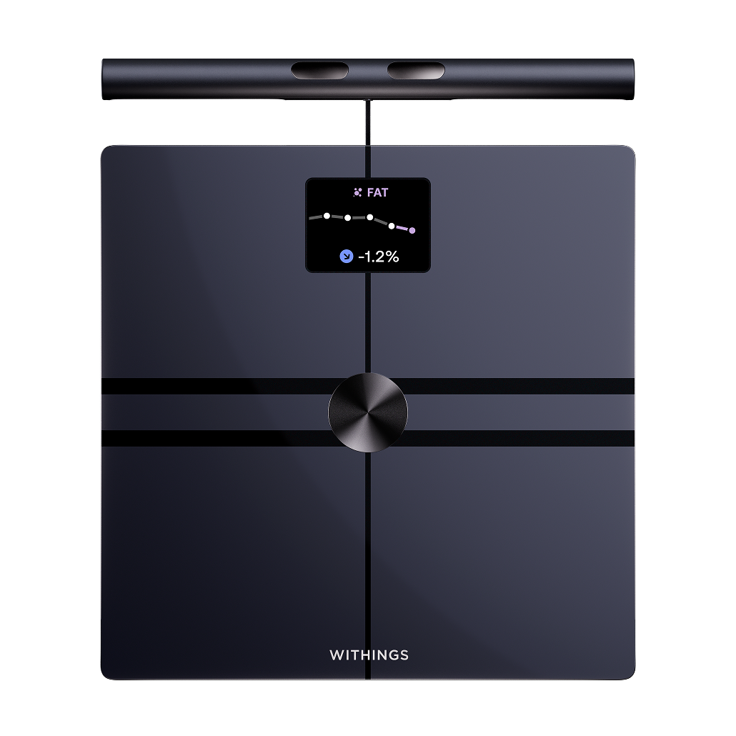 Cântar inteligent Withings BodyFit, Negru