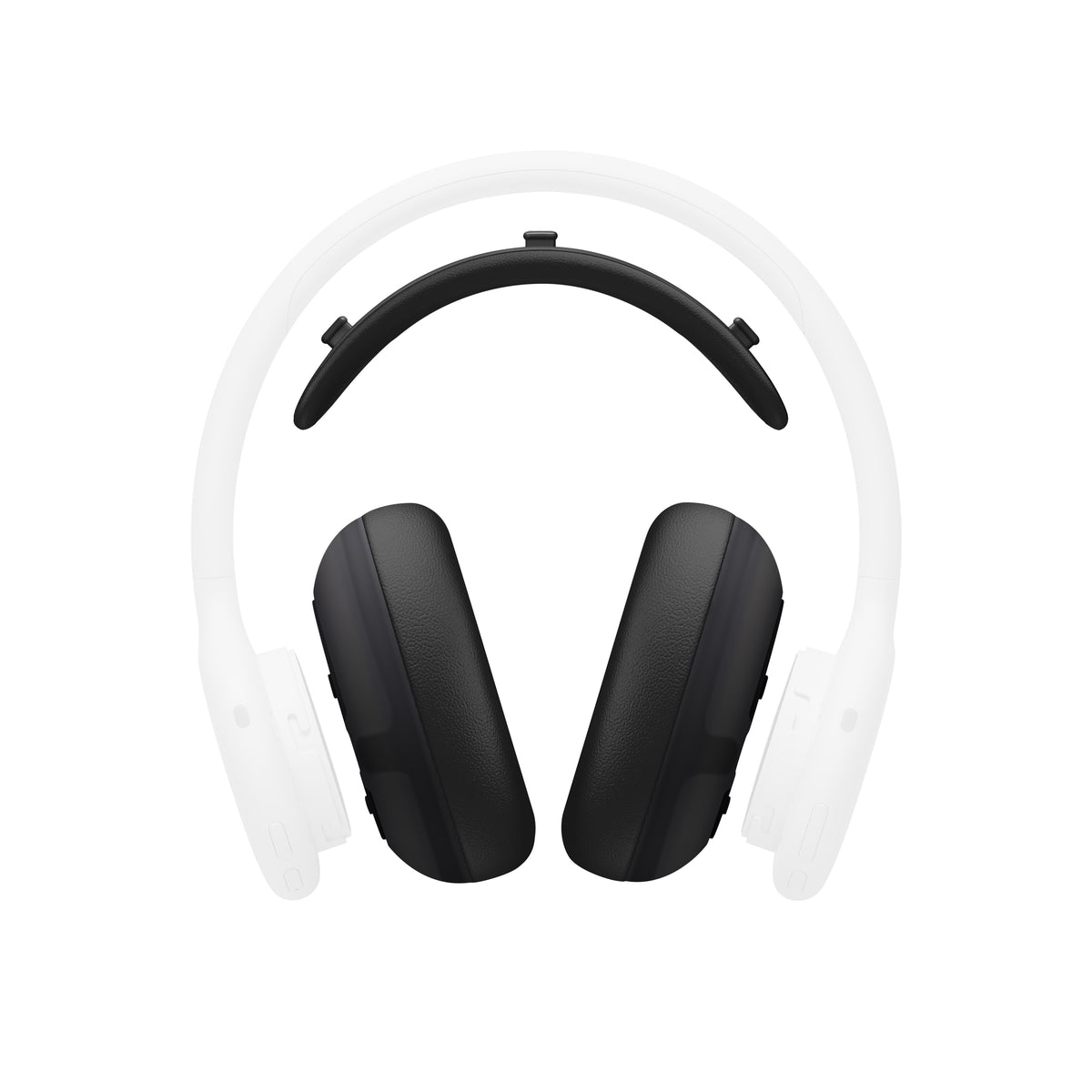 Set de pernuțe UltraPlush pentru căști Beats 360 Over-Ear, Negru