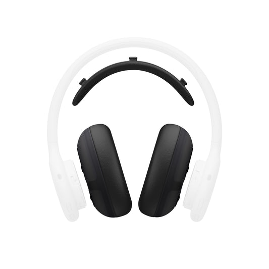 Set de pernuțe UltraPlush pentru căști Beats 360 Over-Ear, Negru