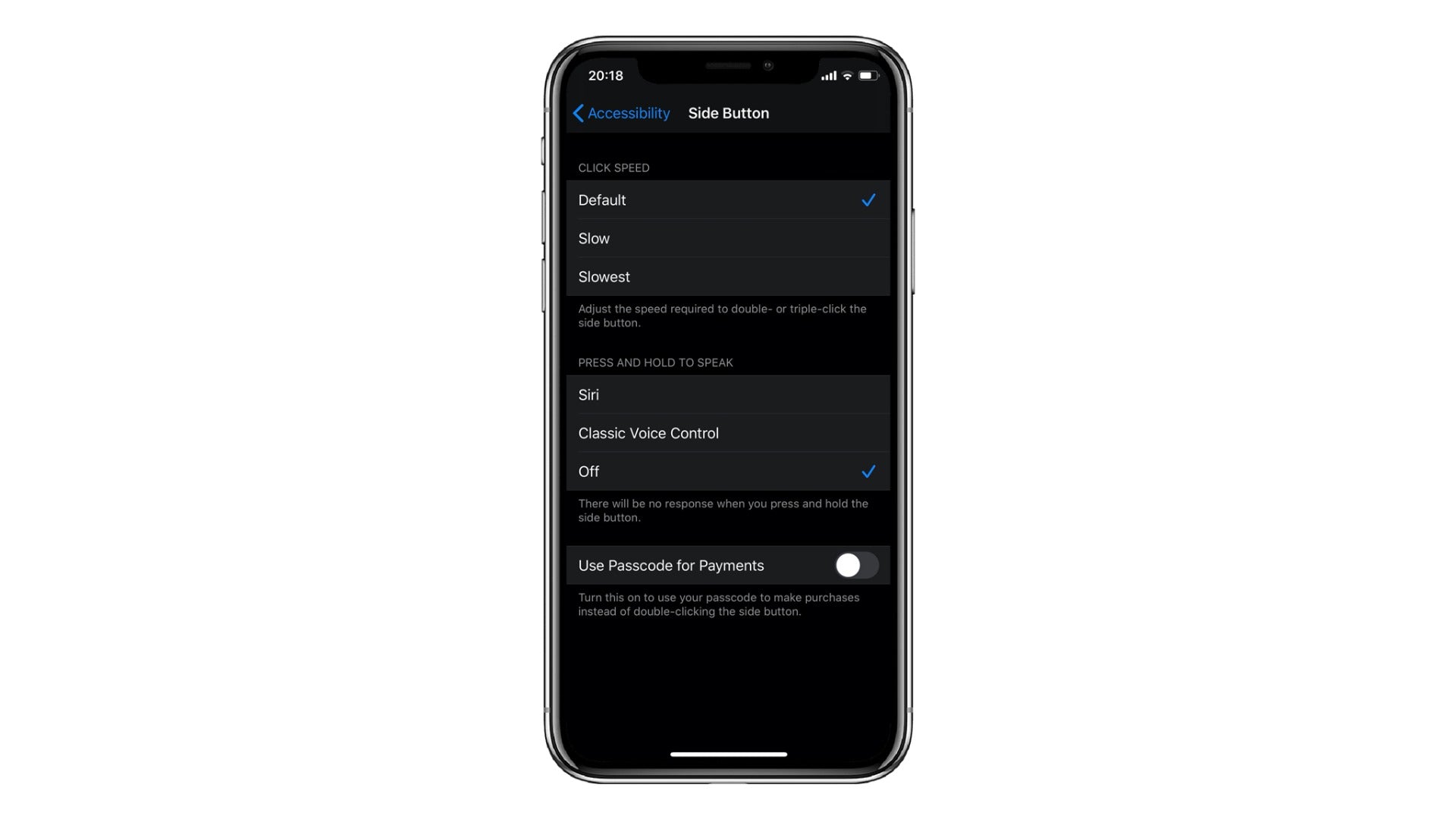 iphone pe fundal alb
