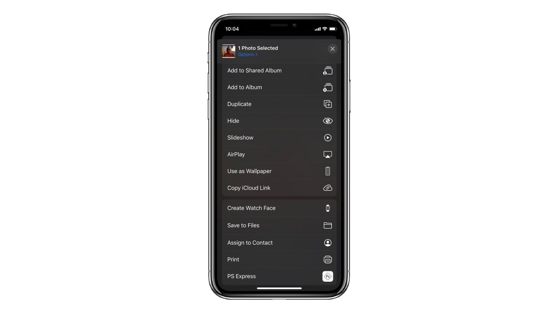 iphone pe fundal alb