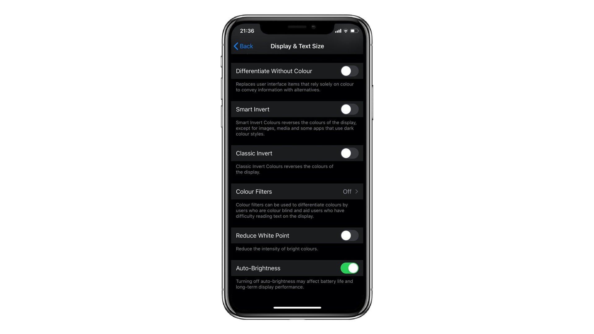 iphone pe fundal alb