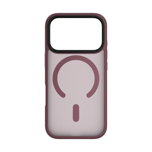 Husa de protectie NOA Mist Shield cu MagSafe pentru iPhone 18 Pro, Visiniu