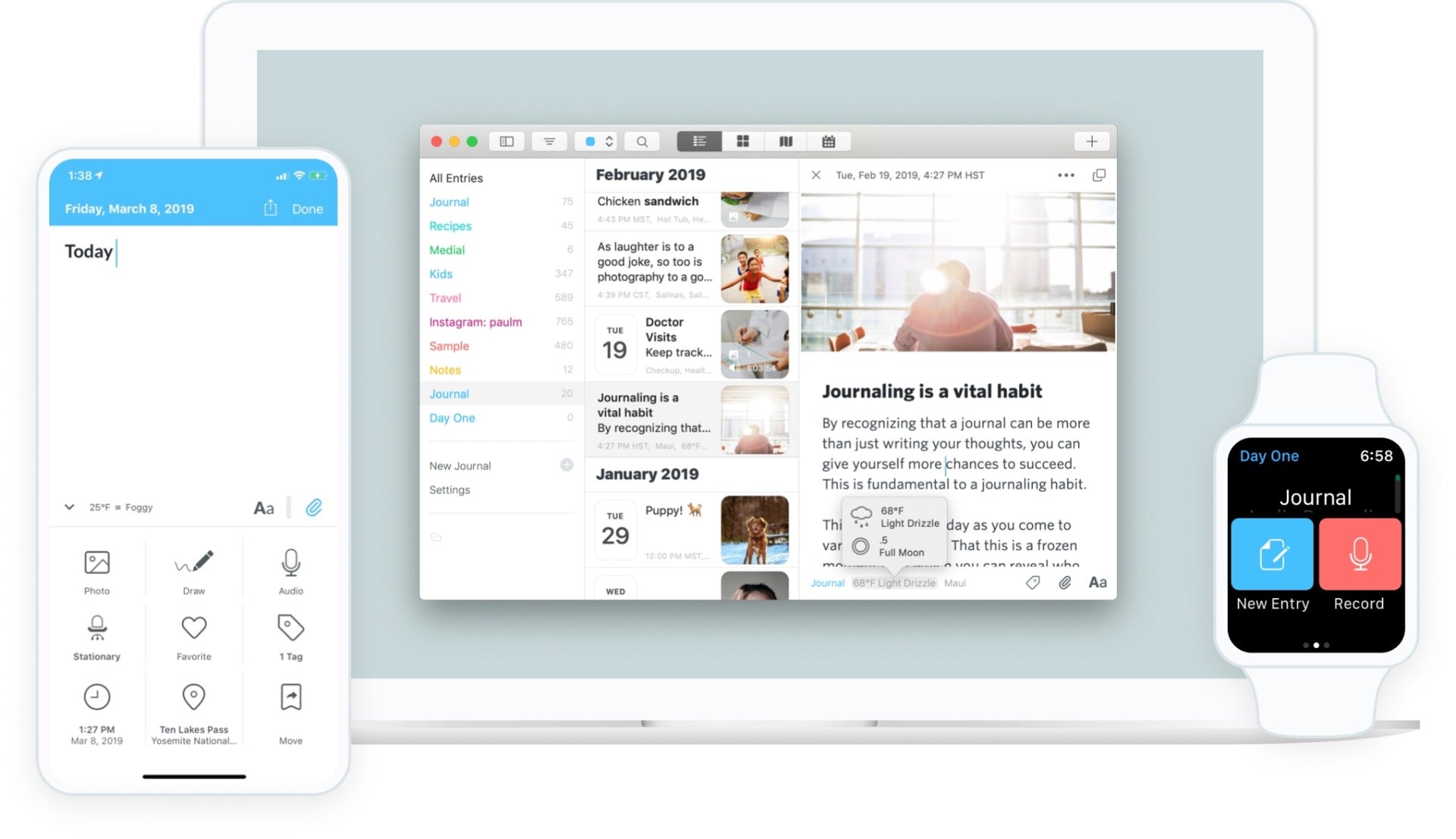 aplicatia day one journal