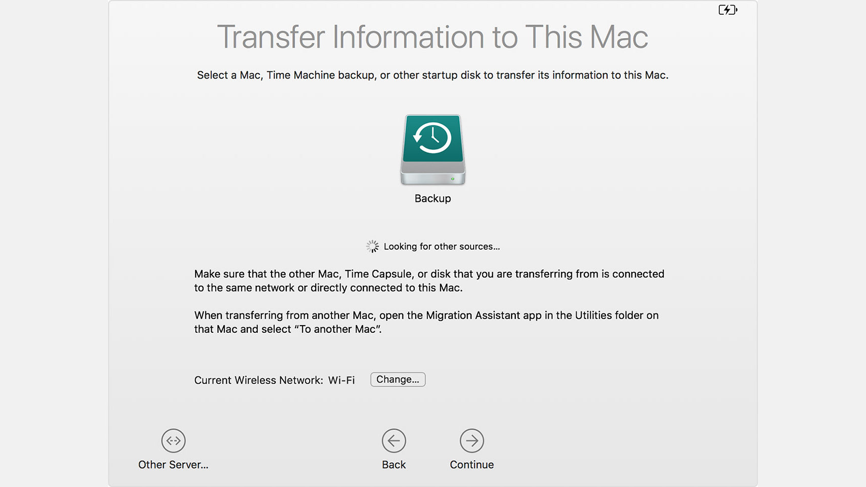 procesul de transferare date de pe mac-uri