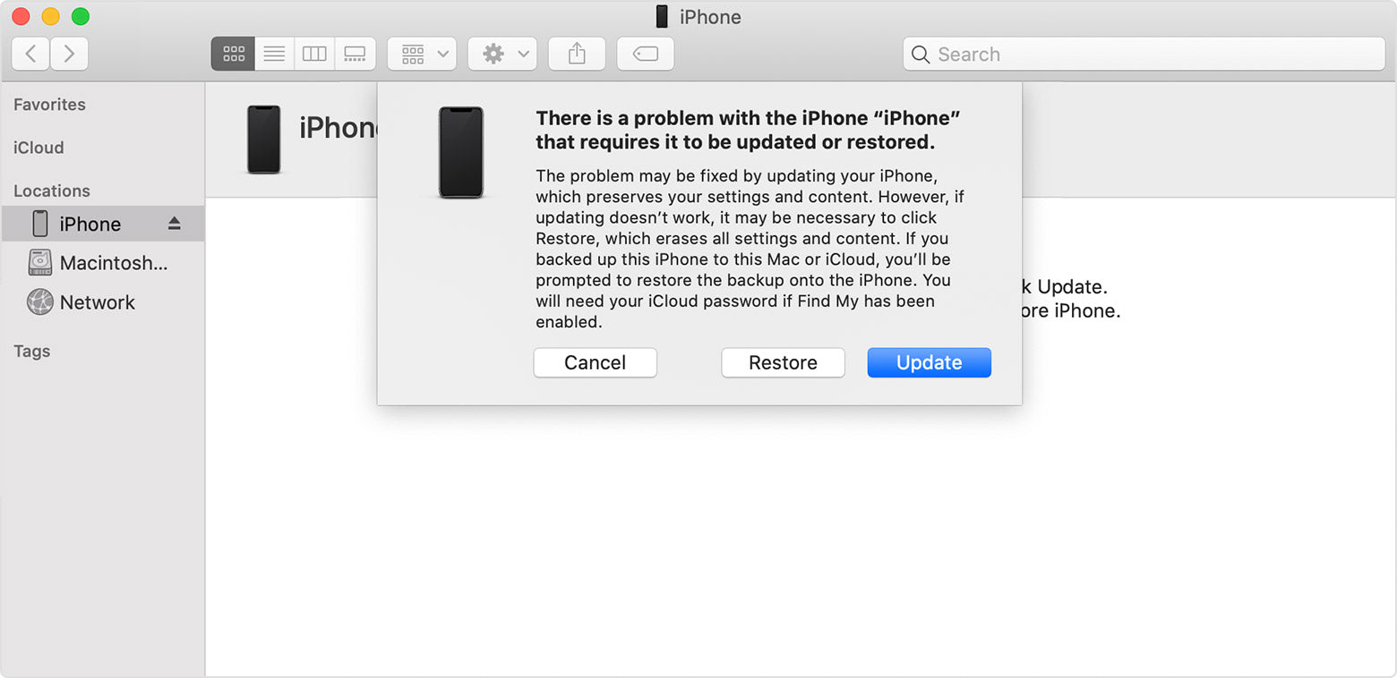 mesaj itunes