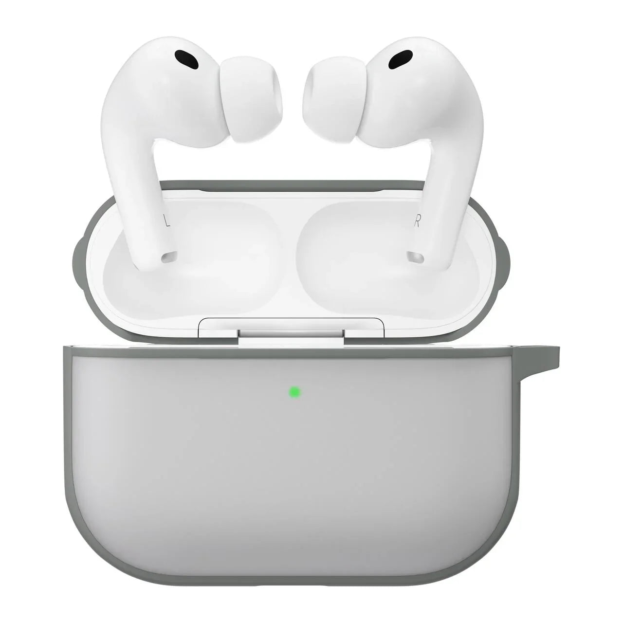 Husa din TPU NOA pentru AirPods Pro 3 (2025), Gri