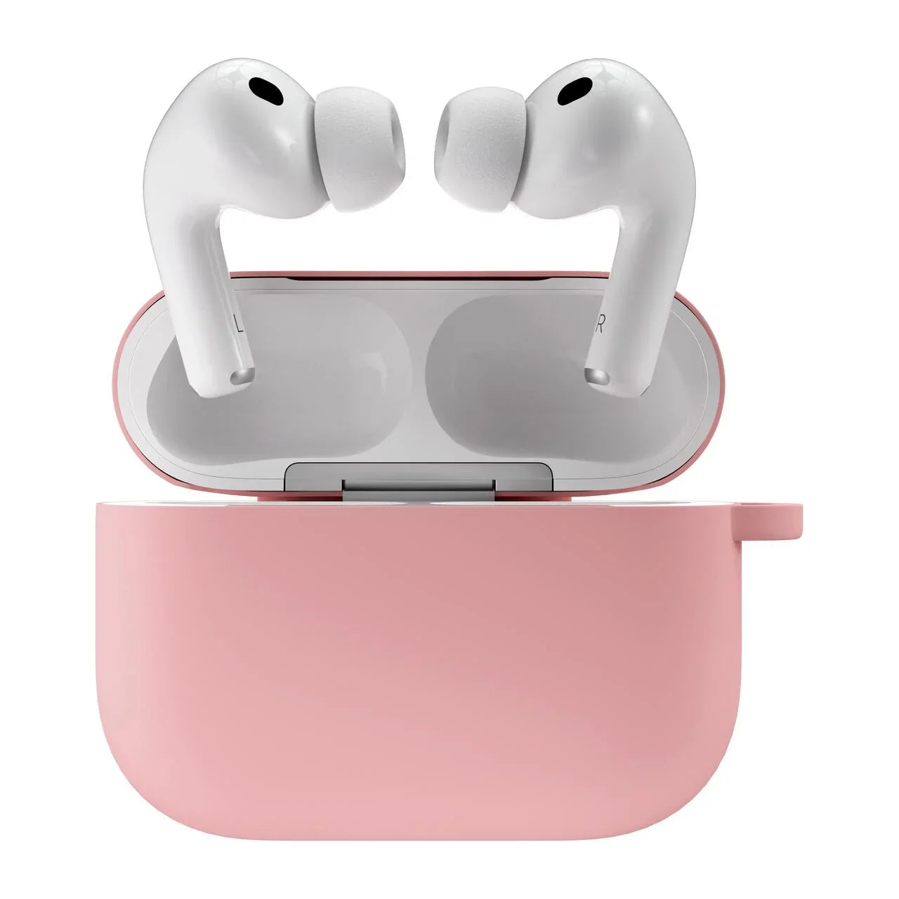 Husa din silicon NOA pentru AirPods Pro 3 (2025), Roz