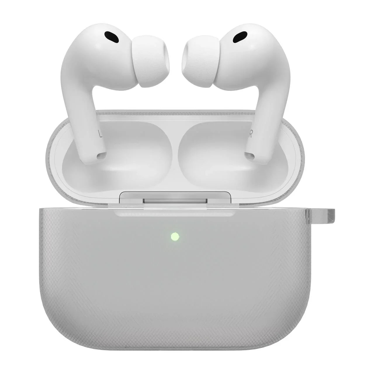 Husa din silicon NOA pentru AirPods Pro 3 (2025), Transparent