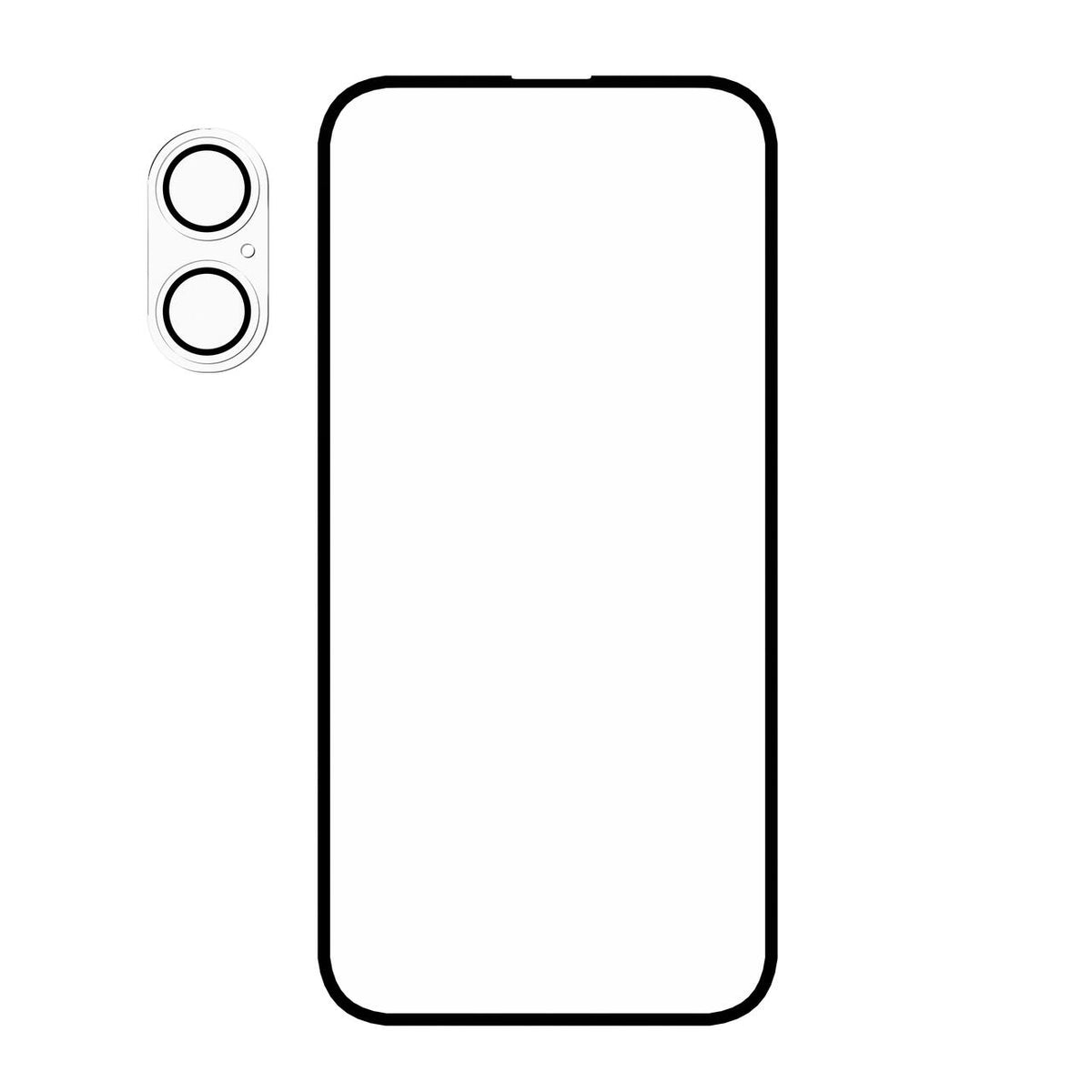 Pachet: Folie de protectie pentru ecran si folie de camera foto NOA pentru iPhone 17