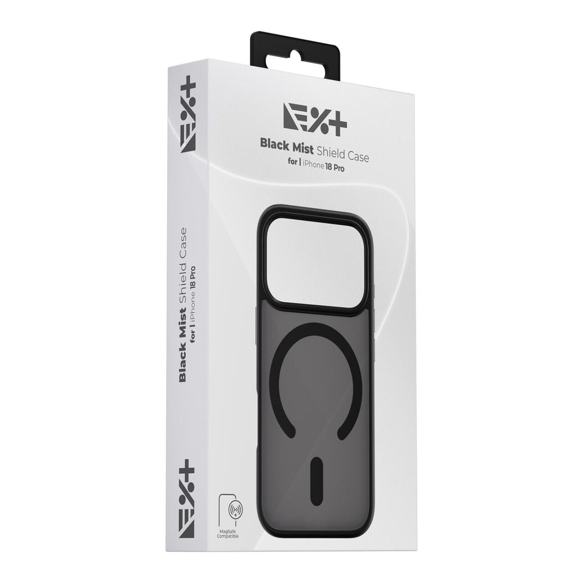 Husa de protectie NOA Mist Shield cu MagSafe pentru iPhone 18 Pro, Negru