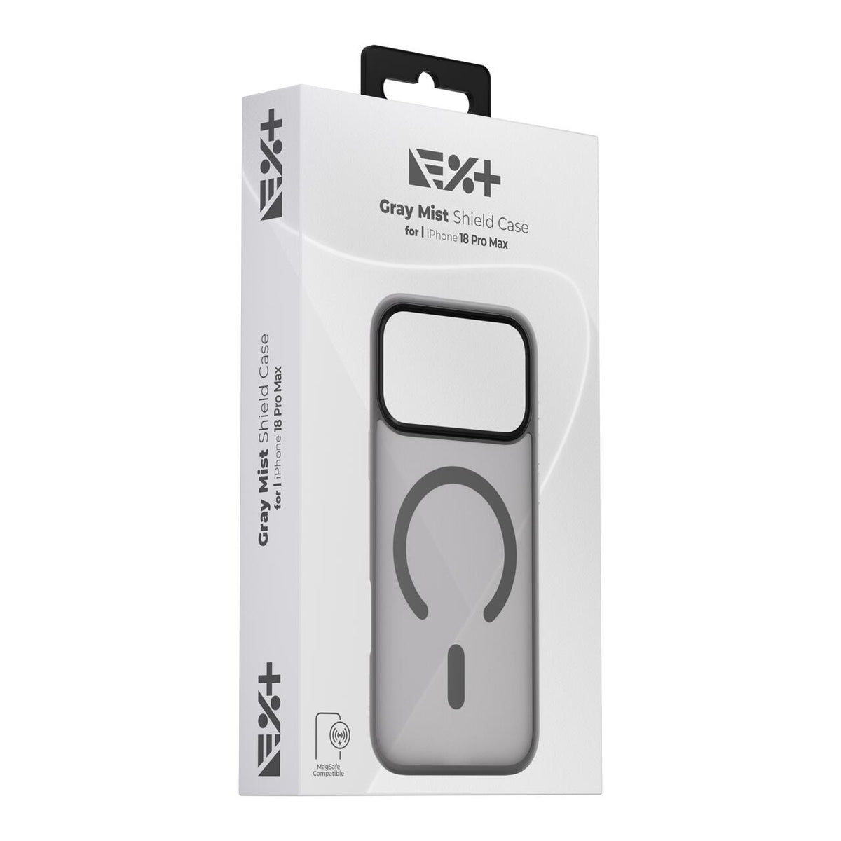 Husa de protectie NOA Mist Shield cu MagSafe pentru iPhone 18 Pro Max, Gri