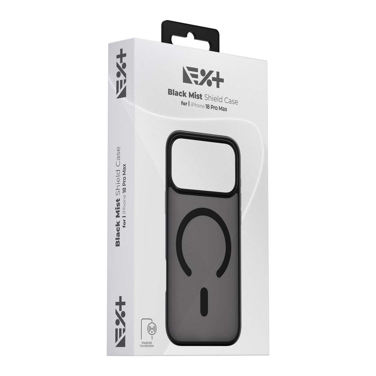 Husa de protectie NOA Mist Shield cu MagSafe pentru iPhone 18 Pro Max, Negru