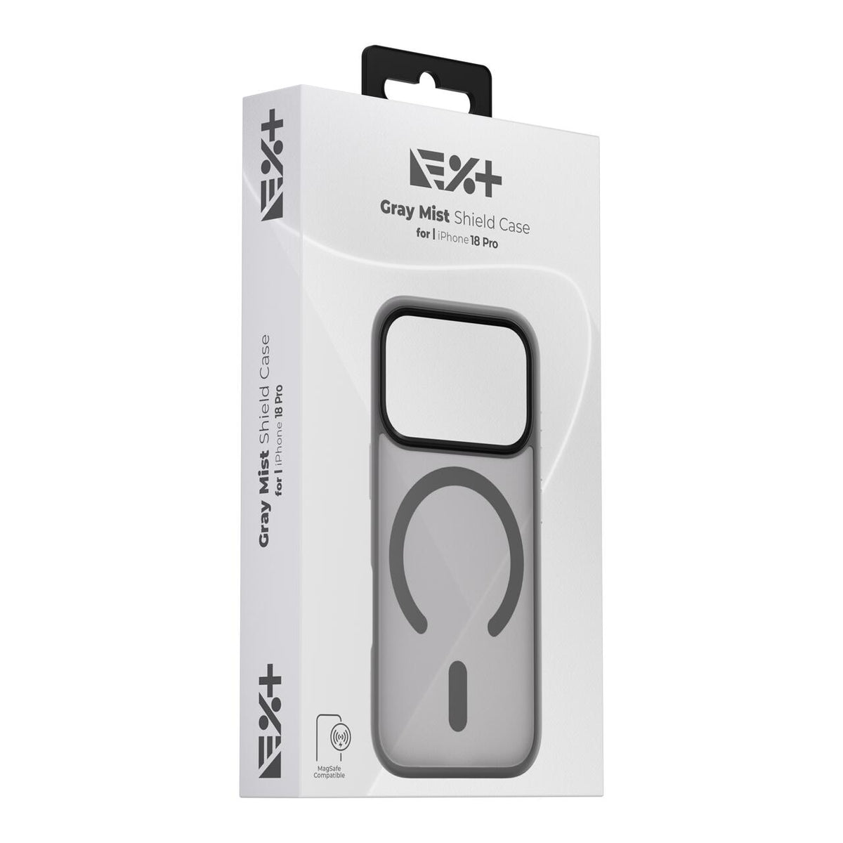 Husa de protectie NOA Mist Shield cu MagSafe pentru iPhone 18 Pro, Gri