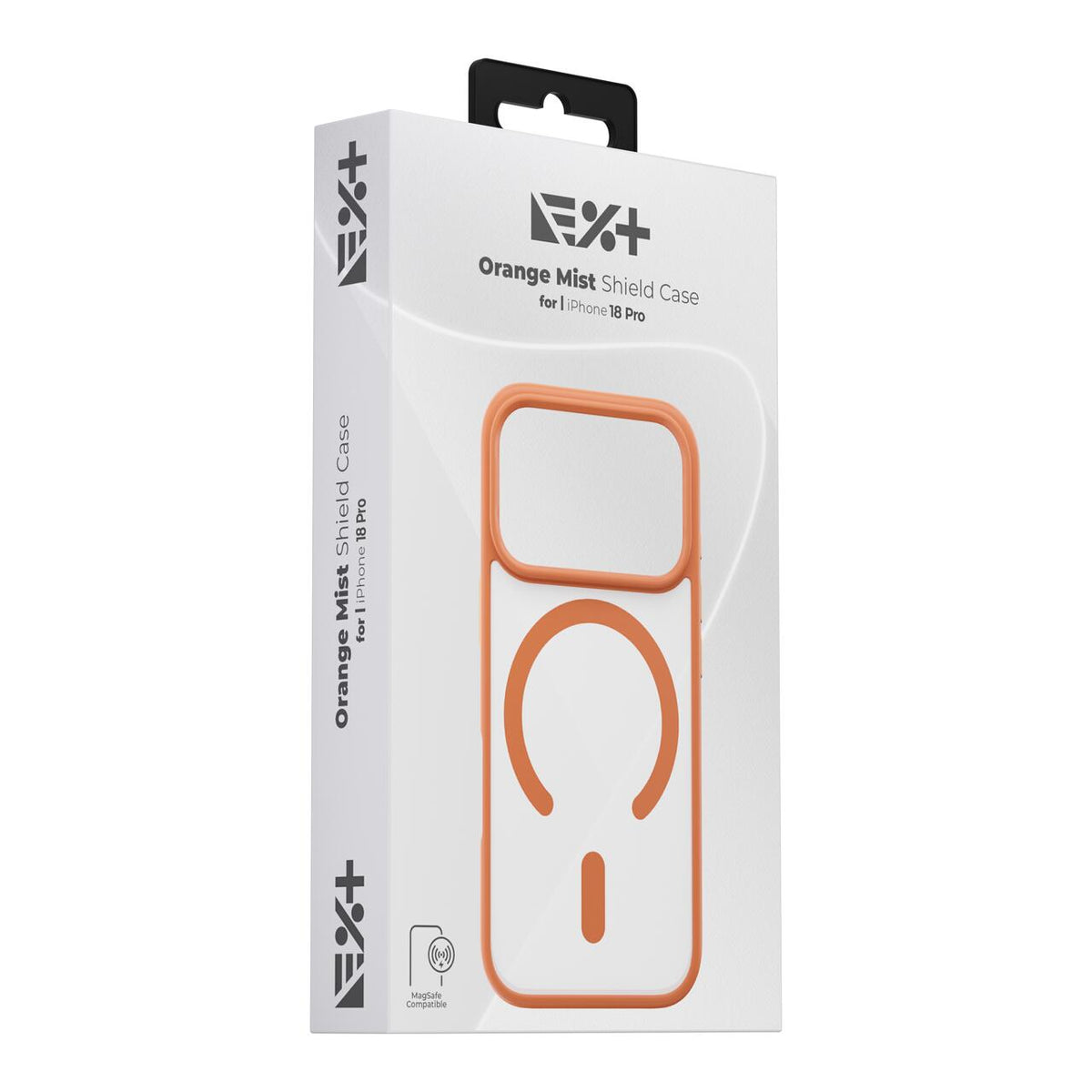 Husa de protectie NOA Mist Shield cu MagSafe pentru iPhone 18 Pro, Portocaliu