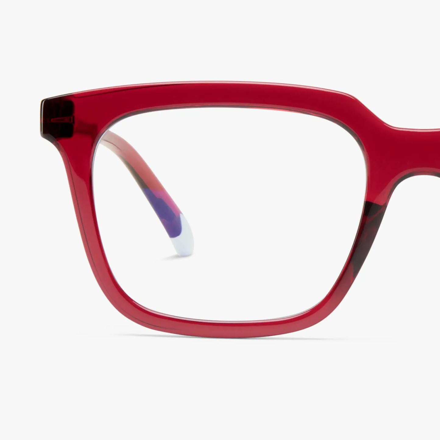 Ochelari BARNER de protectie pentru laptop Barner Holly Glossy Cherry Lacquer, Rosu