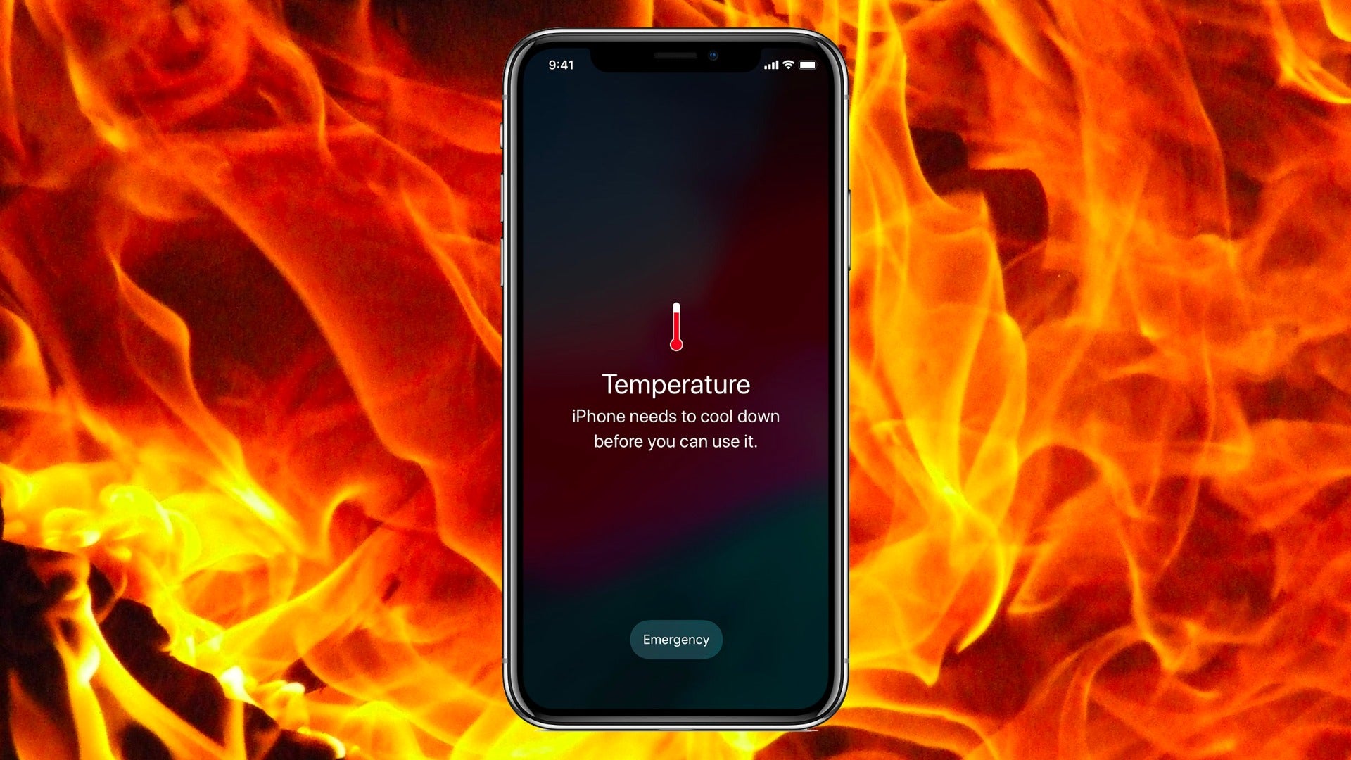 mesaj temperatura ridicata iphone